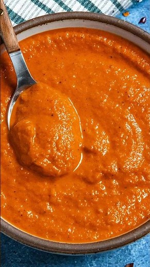 I Could Eat This Roasted Red Pepper Sauce with a Spoon