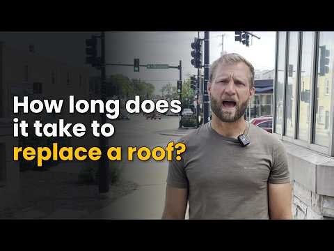 How long does it actually take to replace a roof?