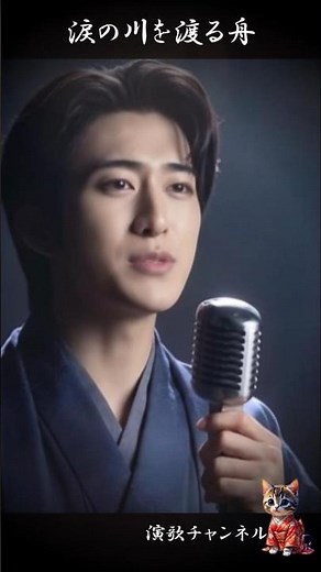 Boat Crossing the River of Tears | A Heartbreaking Enka Song "No Turning Back Now" #EnkaShorts