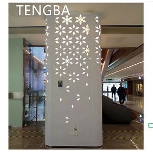 [Hot Item] Ornamental Building Material Arc Aluminum Wall Cladding for Column Cover