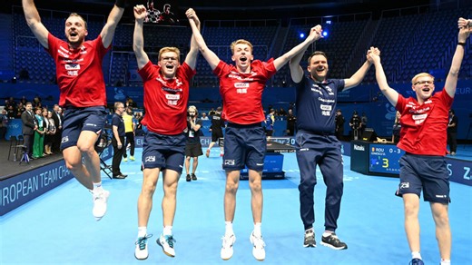 Tennis de table : l'équipe de France championne d'Europe, du jamais-vu depuis 27 ans