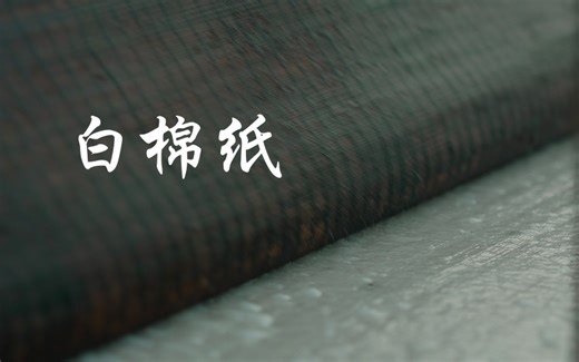 第6集｜古代造纸术白棉纸