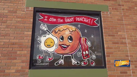 Inside Lazy Daisy Diner + Cafe | Their Legendary Giant Pancake