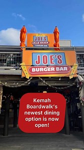 10K views · 158 reactions | Joe's Crab Shack and Burger Bar is now OPEN at the Kemah Boardwalk‼️ Stop by and enjoy one of their many delicious burger options.  | Kemah Boardwalk | Facebook