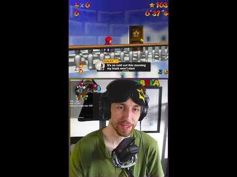 BLINDFOLDED SM64 Speedruns and more! | VERTICAL STREAM #shorts