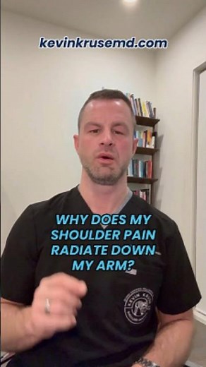 Why Does My Shoulder Pain Radiate Down My Arm #shoulderpain #shoulderdoctor