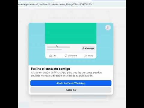Publica en automatico en facebook, en 5 MINUTOS