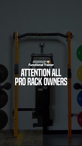 Do you have ANY version of our Profile® PRO squat rack? - V1 with 1” holes - Current rack with 5/8” holes Do you want the Profile® PRO Functional Trainer?! You CAN GET IT! We’ve made it so you can buy just the attachments, single or dual, and they’ll fit on ANY version of the Profile® PRO rack! Is this heaven? Yes, this is PRx functional training 💪 LINK IN BIO - We’ve sold out of our first September run! Order TODAY to get yours in November!! #homegymlife #spacesaving #functionaltraining #funct