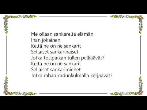 J. Karjalainen - Sankarit Lyrics