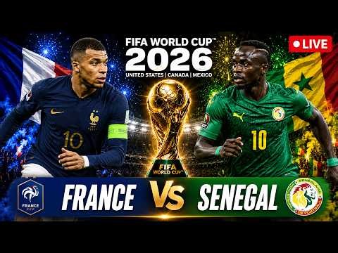 France vs Senegal LIVE | FIFA World Cup 2026 LIVE | France World Cup Match LIVESCORE & Watchalong