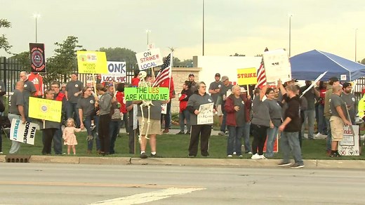 Hundreds of workers at CSL Behring plant in Bradley go on strike