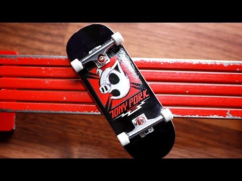 Kalye Decks x @davidsjones TONY PORK Fingerboard! | Unboxing | Full Setup | Fingerboarding