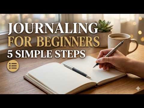 How to Journal for Beginners: 5 Simple Steps to Start Writing Today