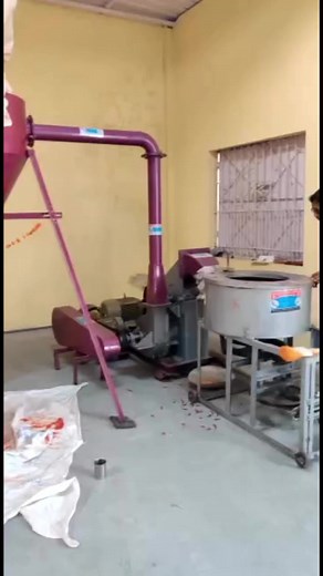 Automatic section red chilli powder machine.📲📞☎️ 91 89823 25000 | Punjab Engineering Corporation