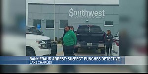 Woman arrested for allegedly depositing $50,000 counterfeit check, punching officer in face