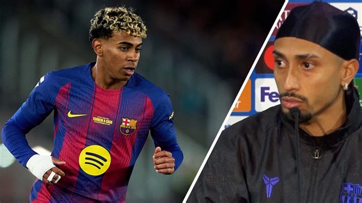 Raphinha: Lamine Yamal and Estêvão will be world class players soon