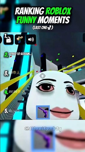 Ranking the Funniest Roblox Moments!😂 #roblox