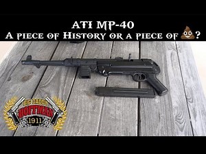 ATI GSG MP-40 9mm Pistol "First Shots"