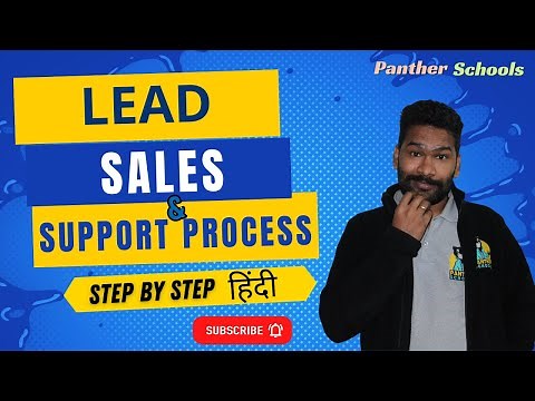 DAY19 - Lead/Sales & Support Process, Record Types in ‪@salesforce‬ with ‪@sfdcpanther‬ #pantherschools