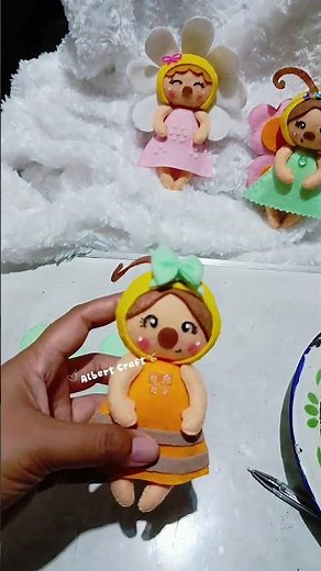 lebah🐝 #felt #diy #tutorial