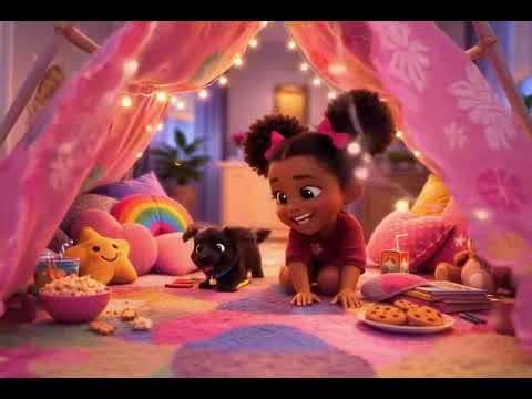 Kids Bedtime Story 🌙 Fun Sleep Time Adventure with Puppy | Calming Kids Video