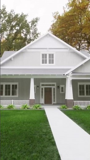 The Craftsman style is all about exposing and highlighting the way a structure is built and how the