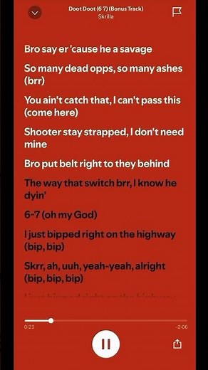 Doot Doot (67) - lyrics