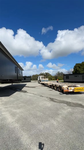 Next stop: forever home 🏡 #BellaModular #GrannyFlats #ModularHomes #PerthBuilders #PrefabHomesPerth #ModularLiving #GrannyFlatSolutions #PerthHomes #PerthGrannyFlats #BuiltInWA #GrannyFlatPerth #PrefabLiving #ModularConstruction | Bella Modular