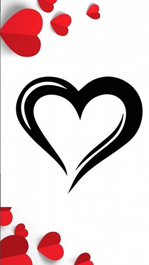 Heart 2d Animation For Your Gf 😍 || How To Draw Heart For Gf / Bf