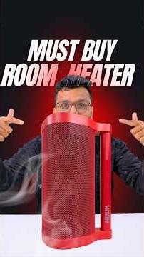 I Found Best Room Heater In India - Nuuk Hot Bar PTC Heater #roomheater #wintergadgets