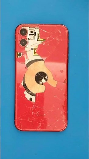 iPhone 11 back glass replacement tutorial/ iPhone 11 back panel repair #smartphone #iphonefix #tech