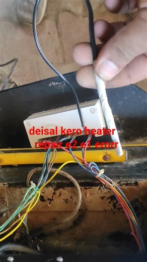 deisal kero heater e1 e2 error repair