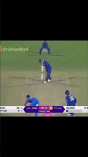 ( The Biggest Upset) England vs Afghanistan CWC 2023 Highlights @bailxsrt