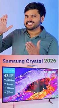 Samsung 43 Inch Crystal UHD 4K Vision AI TV Review [2026] | 30W Speakers, HDR, Tizen OS