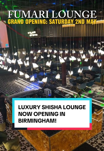 FUMARI Birmingham: Luxury Lounge with Fine Dining & Entertainment