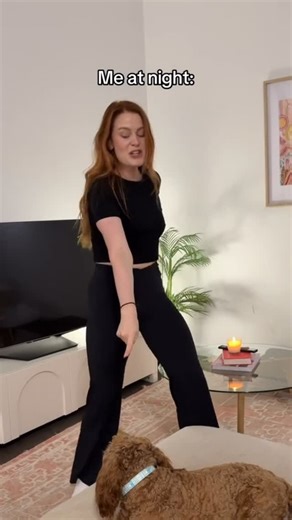 Maddy MacRae on Instagram: "I scared Ben 🥹 Day 8 of reposting my fave videos #nightowl #pov #skit"