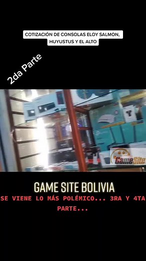 2da Parte cotización de consolas en la ciudad e La Paz,