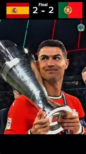 Portugal vs Spain Final - The Ultimate Showdown! 🔥 ||#portugal #spain #football #shorts