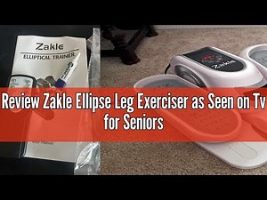 Review Zakle Ellipse Leg Exerciser as Seen on Tv for Seniors, Electric Under Desk Elliptical Machine