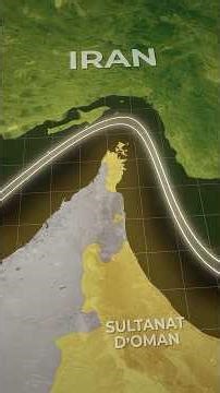 Le Détroit d'Ormuz : pourquoi l'Iran contrôle le pétrole mondial ? 🛢️#shorts #iran #histoire