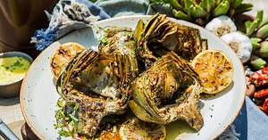 Grilled Artichokes