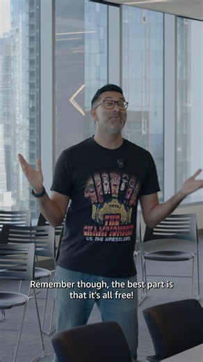 Step into the future of cloud with AWS Skills Centers. ☁️🌎 Offering free classroom training, interactive exhibits & events, our centers offer the resources to help you prepare for a career in cloud. Learn more. 👉 https://go.aws/3Q8HWmu | Amazon Web Services