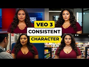How to create Consistent Video Character with Google Veo 3 in 8 minutes