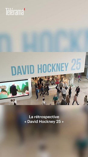 386K views · 4.4K reactions | Visite guidée de l'expo "David Hockney 25" à la Fondation Louis-Vuitton | Télérama | Facebook