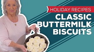 People tend to get scared of makin' homemade biscuits, but I'm here to show y'all that it just really isn't that hard! Get this Classic Buttermilk Biscuit recipe here: https://www.pauladeen.com/recipe/classic-buttermilk-biscuits/ | Paula Deen