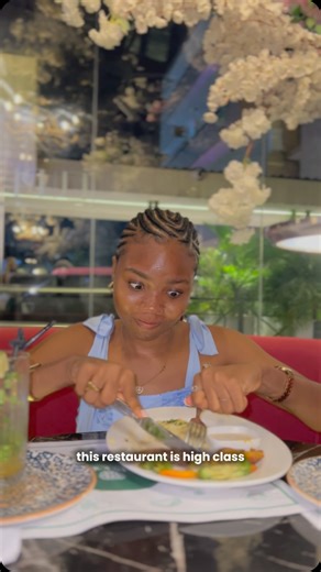 Mini Celeb💫 on Instagram: "Guess who was invited to @euphoriarestaurantlagos 😋😋 I had one of the best dinners ever here. Thank you @euphoriarestaurantlagos 🥰 #relatable #explore #reels #vlog #restaurantsinlagos"