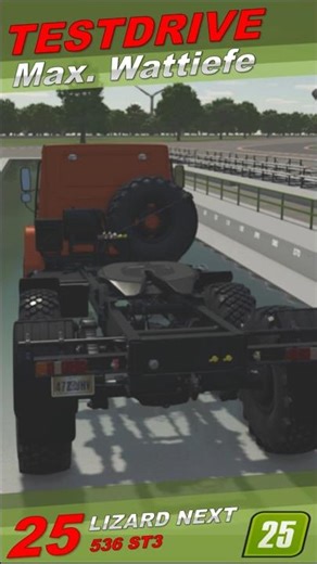 LS25 / FS25 🚜 TESTDRIVE 💥 Wattiefe 💥LIZARD NEXT 536 ST3💥#ls25 #fs25