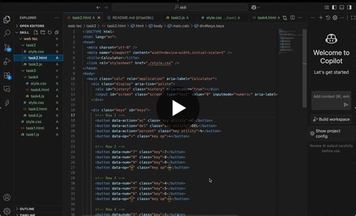 #skillcrafttechnology #internship #webdevelopment #javascript #frontend #dom #eventhandling #learningjourney #task2 #linkedinprojects | Jatoth Dhasharath