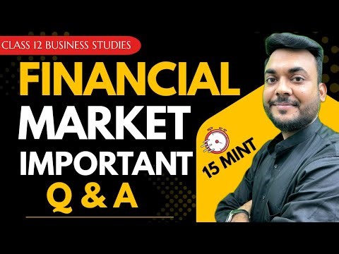 Financial Market| PYQ