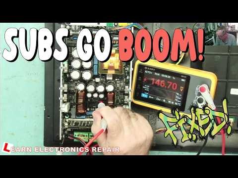 Repaired : DAS LX215A Subwoofer Low Volume Output - Bass Too Quiet Digimod 2000HV